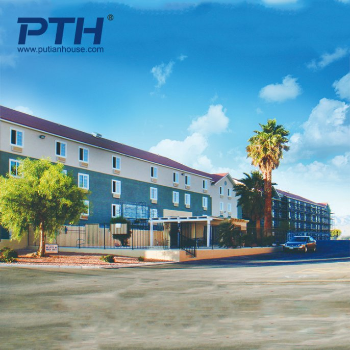 Luxury Prefabricated Light Steel Villa as High Quality Modular Home/Hotel