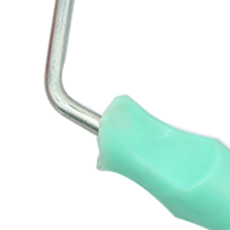 Good Quality Hand Tools Attractive Wide Blue and Red Stripes Paint Roller Brush