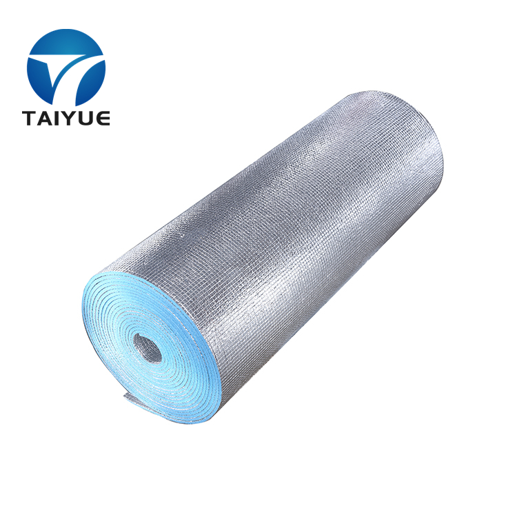 Coating Aluminum Foil Laminated XPE Foam Roll Heat Insulation for Roof