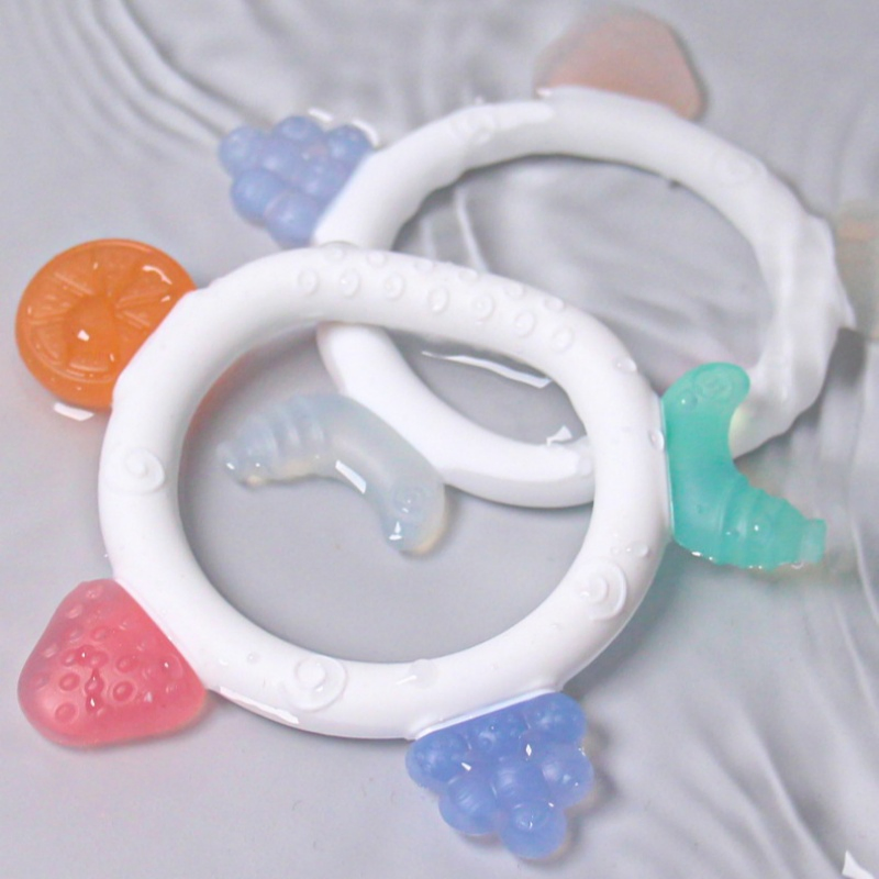 Food-Grade Liquid Silicone Baby Teethers Toy Soothe Hands Prevent Baby Bite Glue
