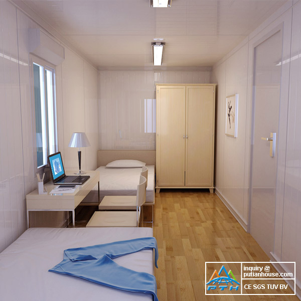 2021 Warehouse Temporary Offices Steel Structure Container Expandable Wooden House