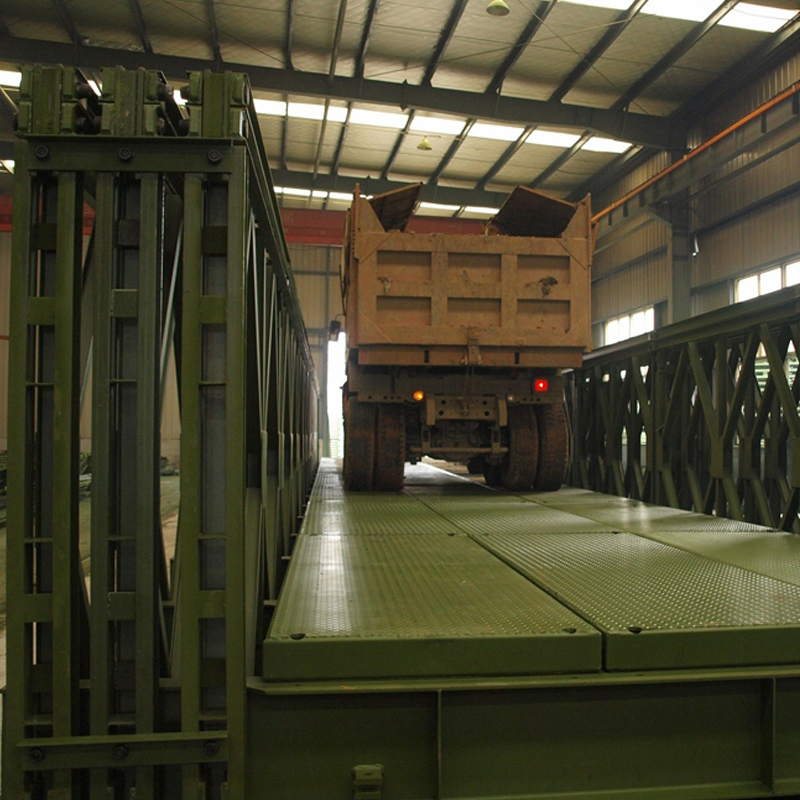 Heavy Duty Anti Slip Weatherproof Ramp Steel Deck for Bailey Bridge