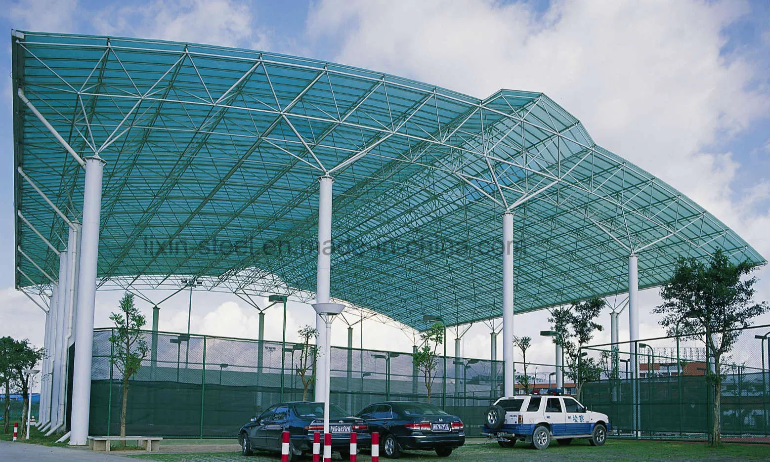 Light Weight Building Material of Steel Roof Truss for Badminton Court