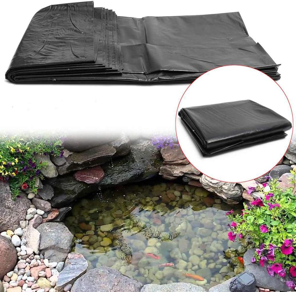 PVC Liner HDPE Pond Skins Fish Pond Liners for Fish Ponds, Streams Fountains and Garden Waterfall