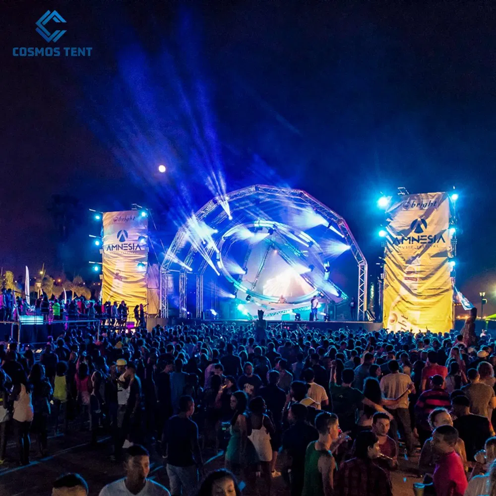 Aluminum Outdoor Event Truss System Concert Roof Truss for Hanging Speakers