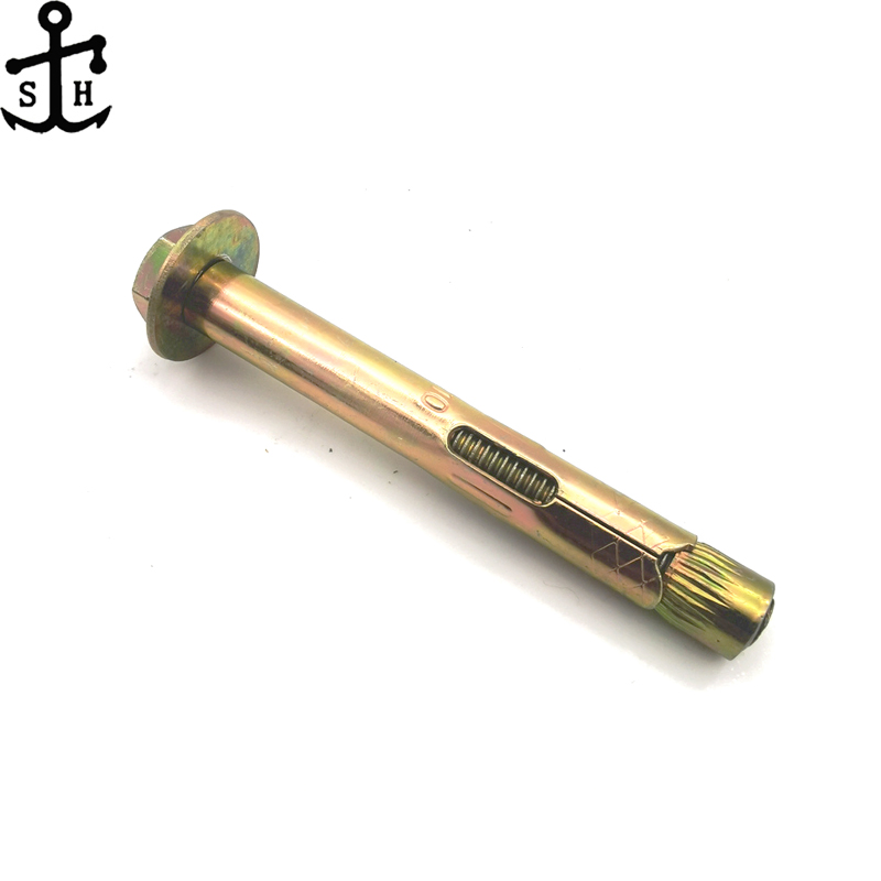 Анкерные болты с шестигранной головкой, оцинкованные