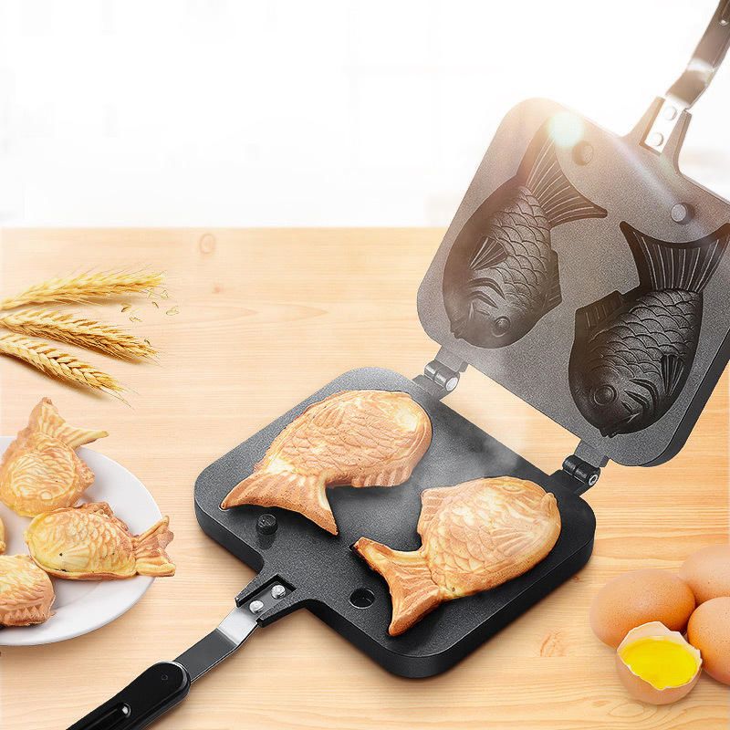Форма для вафель в виде рыбки Taiyaki