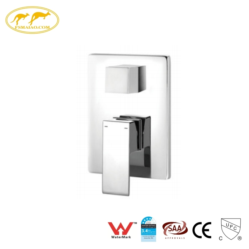 Sanitary Ware Smooth Diverter Switching Brass Body Two Function Shower Mixer with Diverter