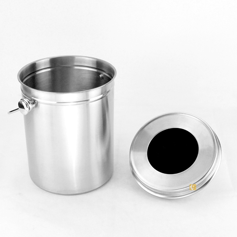 Компостер для кухни и сада 1.3 л, нержавеющая сталь