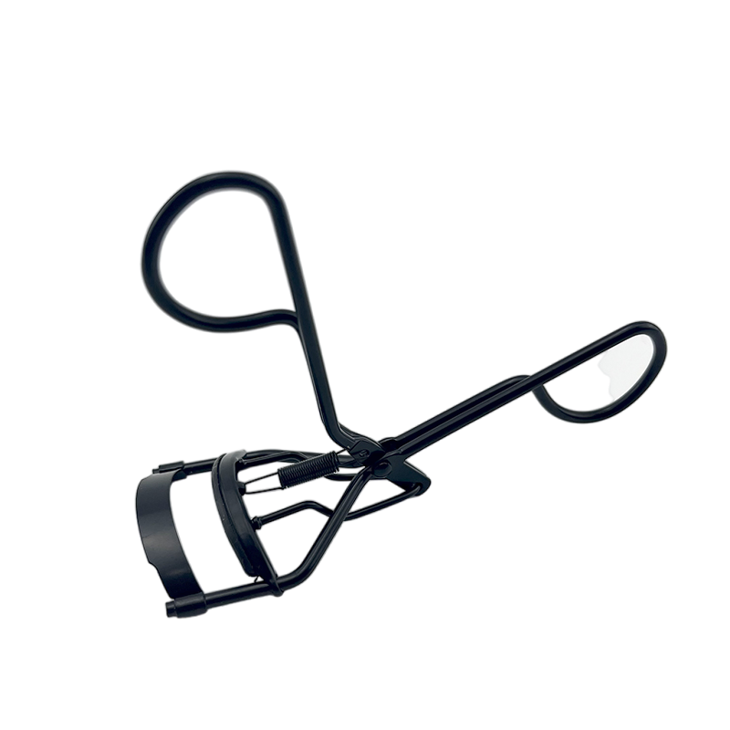 Damage-Free and Effortless Curling Silicone Tip Portable Carbon Steel Eyelash Curler
