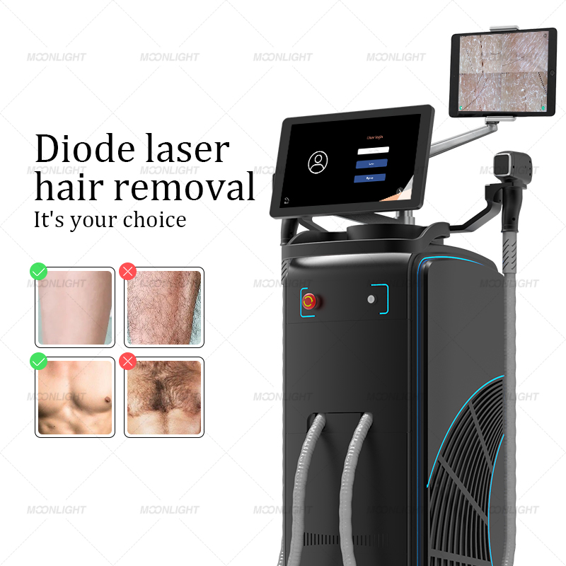 Factory Price Hair Removal Technology Painless Removal Laser FDA Permenant for Professional Device Machine