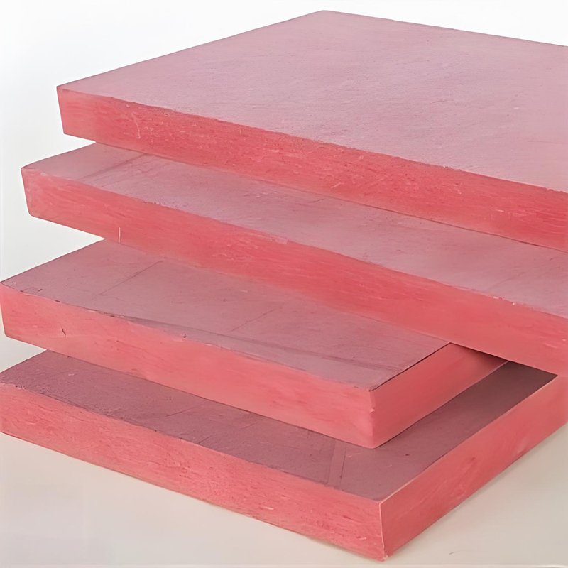 Manufacture Furniture MDF Board 5-18mm Fire Retardant Melamine Red MDF Board