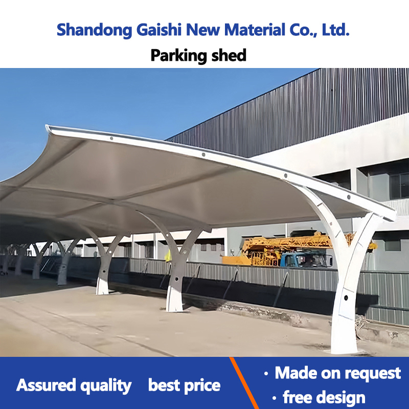Outdoor High Quality Tensile Membrane Structure Tent for Car Parking Carport
