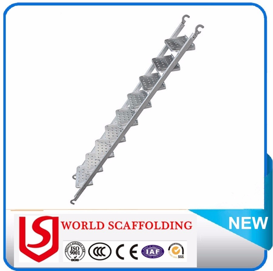 World Stair Case Ladder for Construction Easily Install Good Quality Factory Design