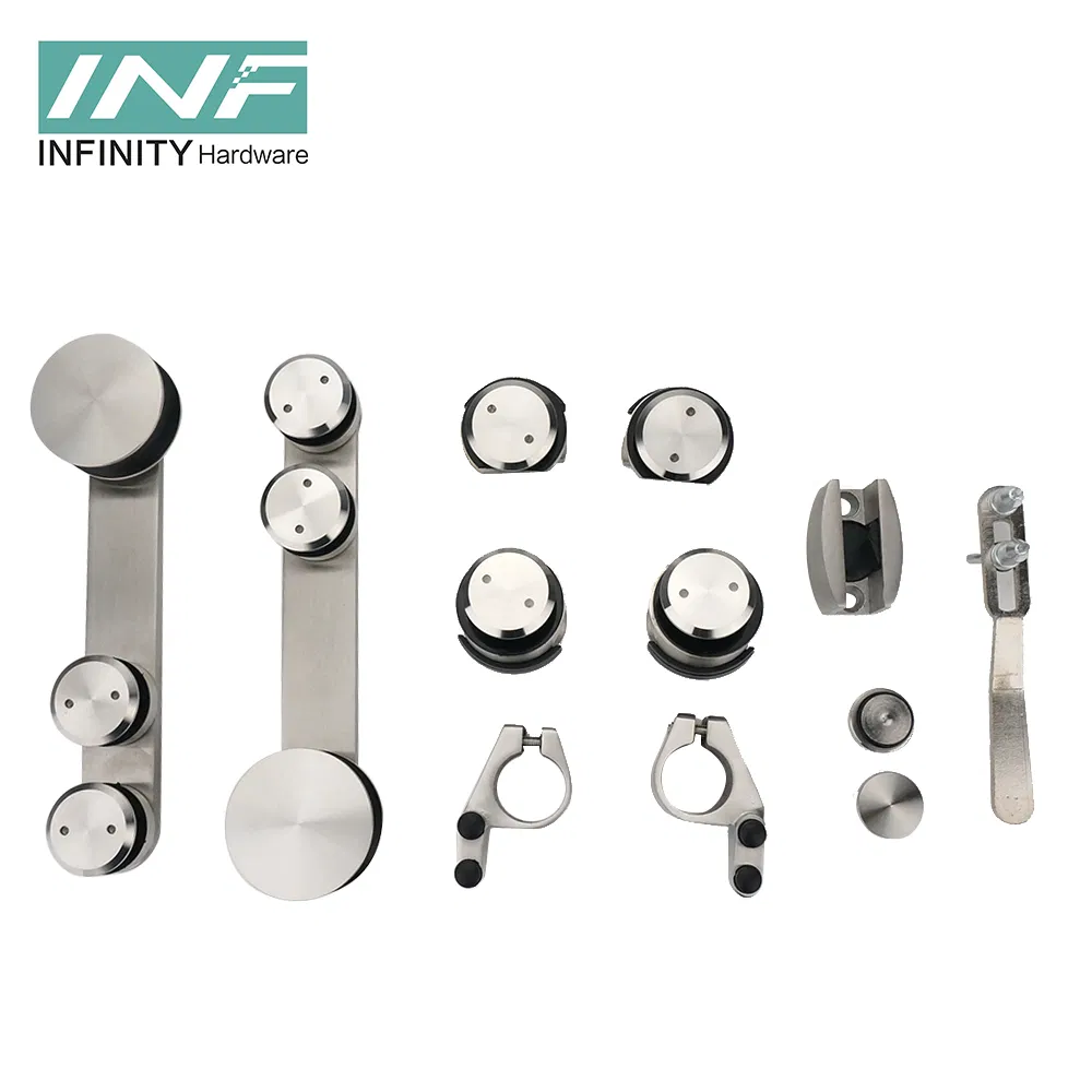 Brass Hardware Sliding Door Handle Glass Fitting Glass Door Knob Bathroom Accessories