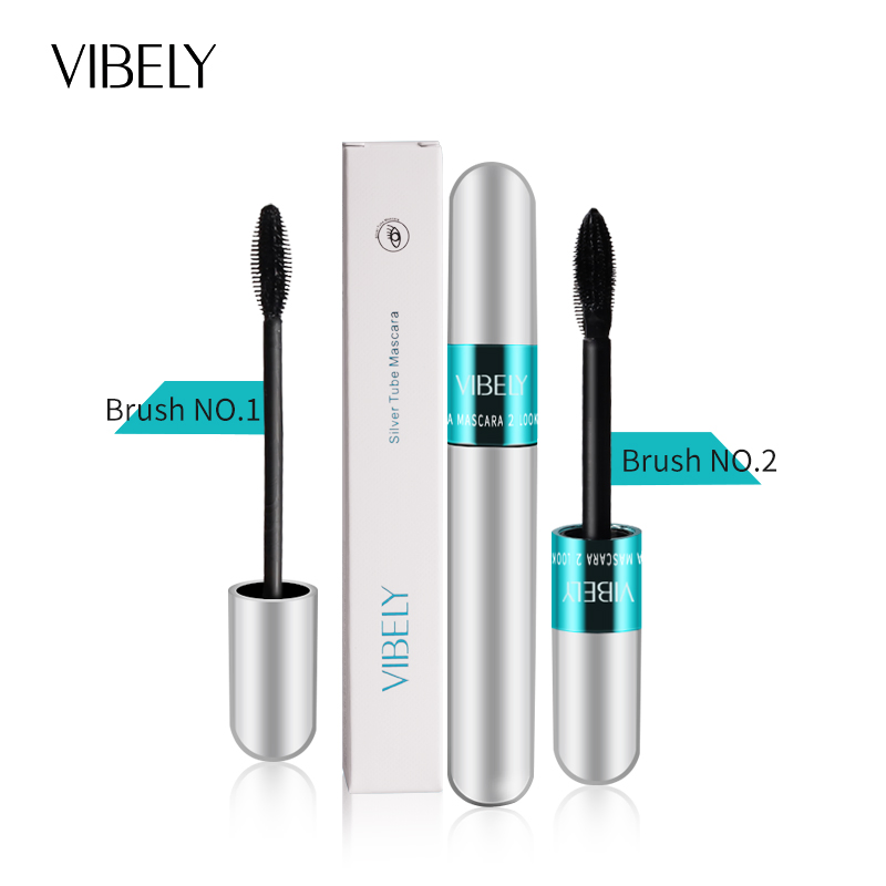 Private Label 2-in-1 Quick Dry Lasting Eyelash Thick Curling 4D Mascara