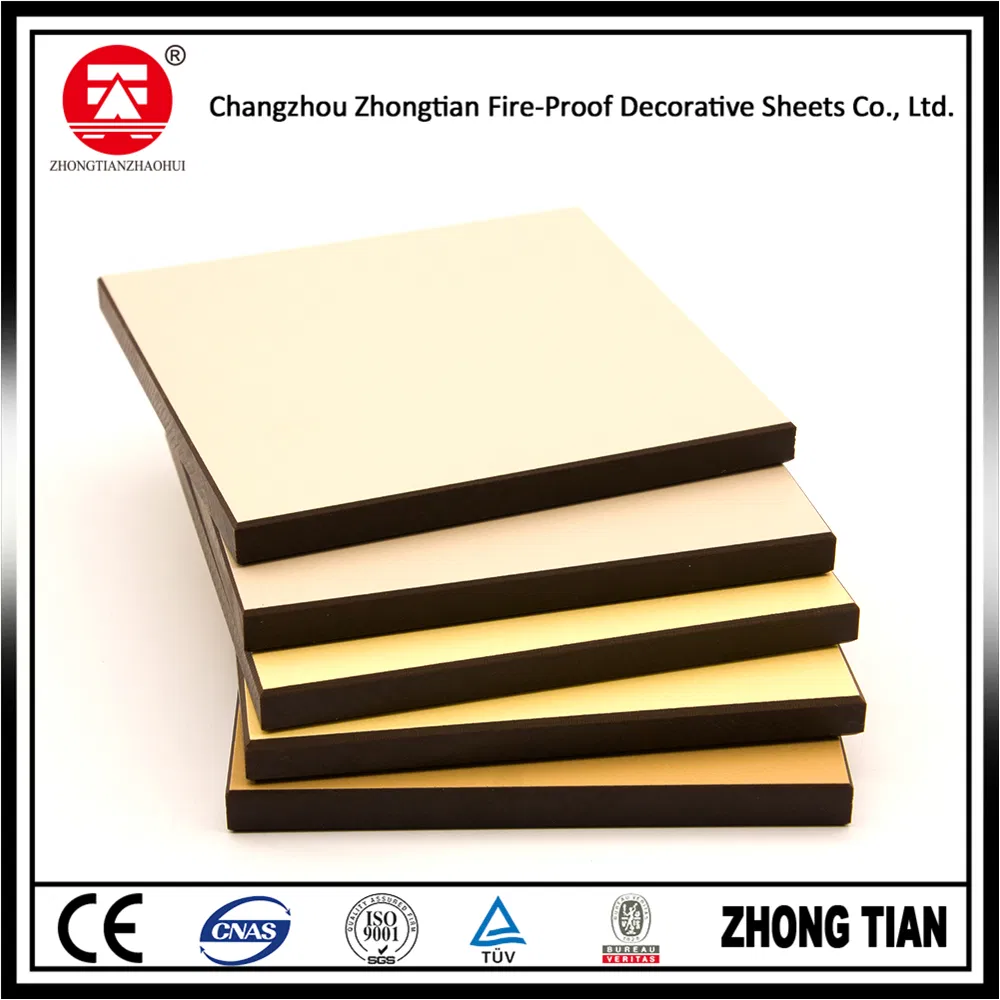 High Quality Formica Sheets Phenolic Panel Compact 1220*2440*12mm Laminate Board HPL for Office Decoration/Toilet Cubicle Partitions