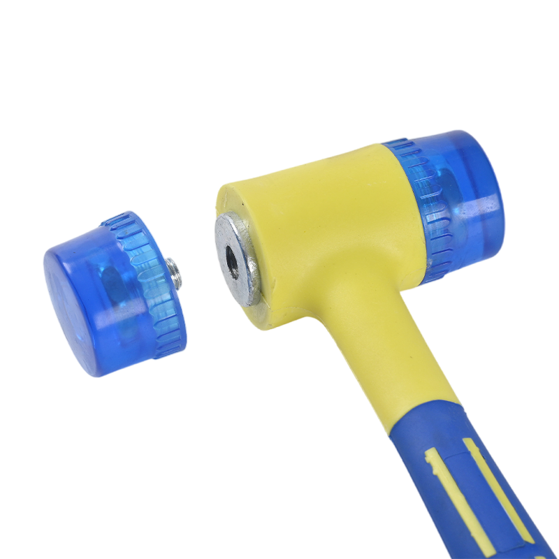Versatile Custom Safety Black Rubber Hammer with Lightweight Rubber Design