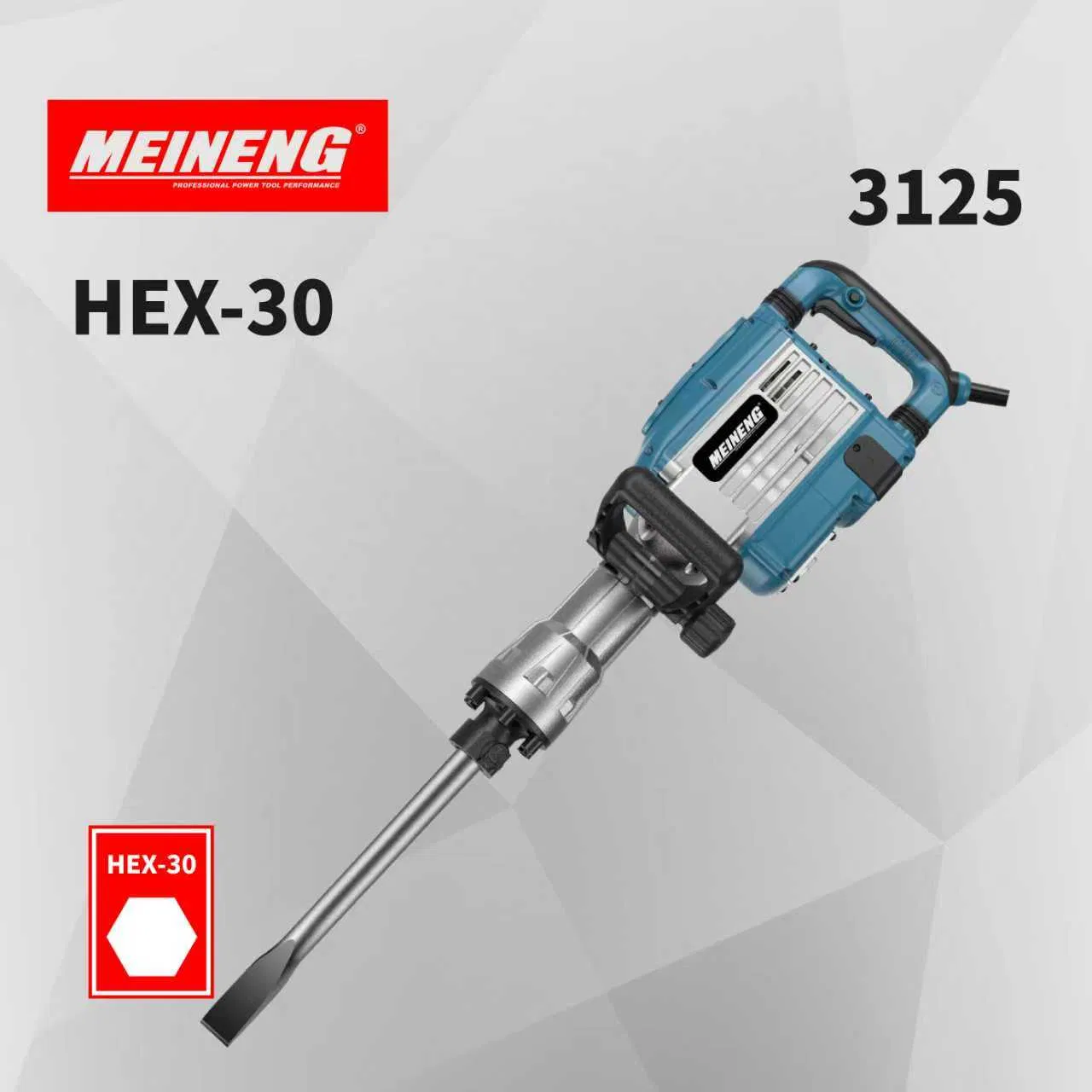 Отбойный молоток Demolition Hammer 3125, 2300Вт