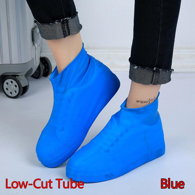 Basic Customization Wholesale Waterproof and Slip-Resistant Performance Reusable Silicone Shoe Covers
