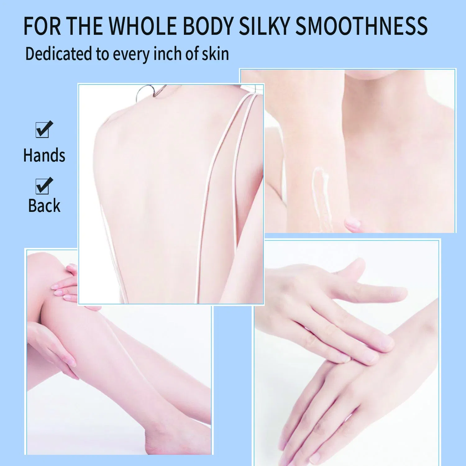 Factory Supply Private Label High Quality Silky Whitening Moisturizer Body Lotion