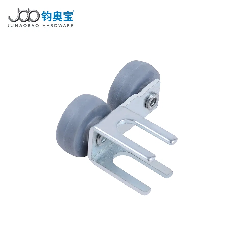 Job Aluminum Glass Sliding Door Roller Hardware Double Insertion Top Wheels