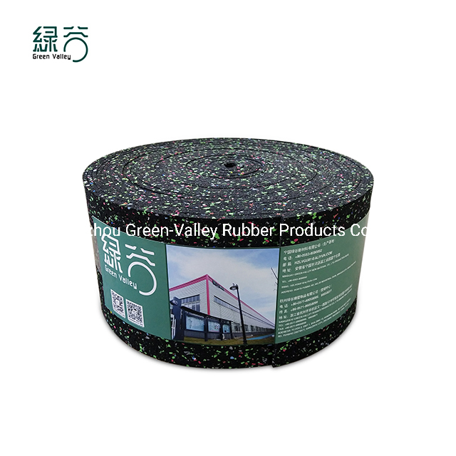 3mm 5mm Soundproof Rubber Underlay Material Sound Absorbent for Sports Floor