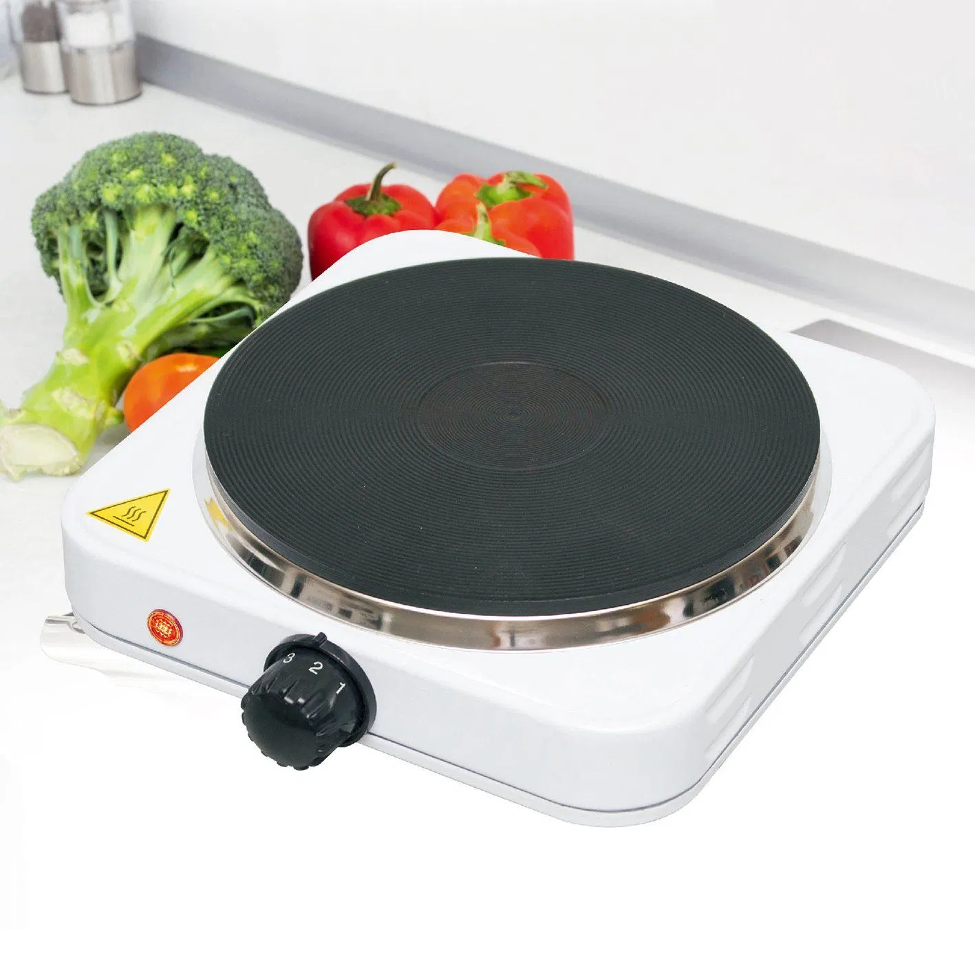 1000W Household Electric Hot Plate Electric Stove for Outdoor Kitchen (ES-010AC)