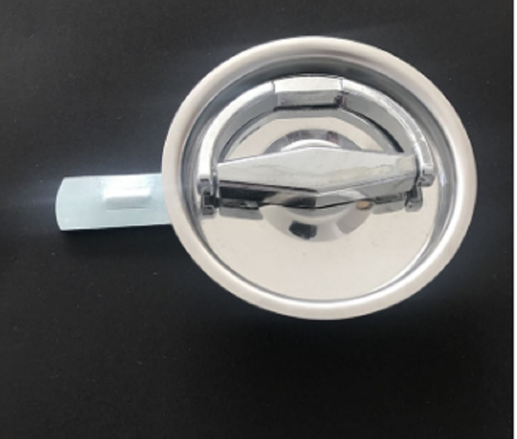 YH1182 Stainless Steel Circular Turning Lock Fire Box Door Lock Cabinet Lock Hydrant Box Reels Box Lock