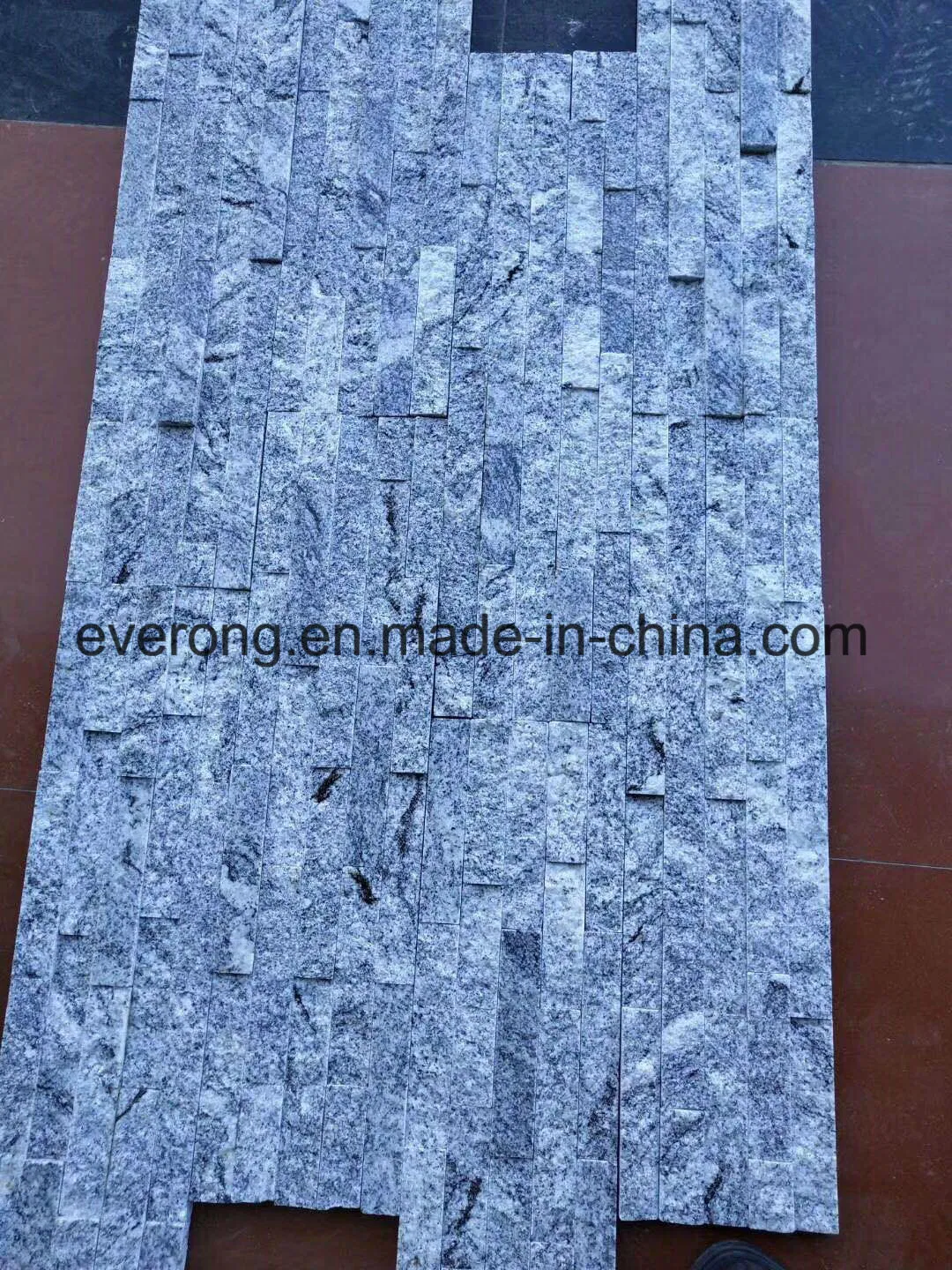 Cheap Nero Santiago Grey Granite Culture Stone for Wall Caldding