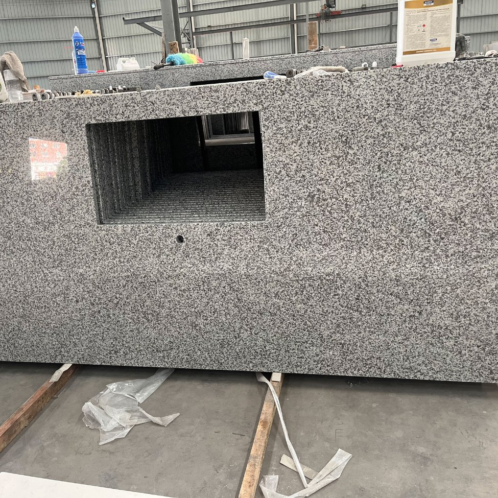 Pepper and Salt Granite Silver Grey Granite Stone Kitchen Countertop Heavy Bench Top