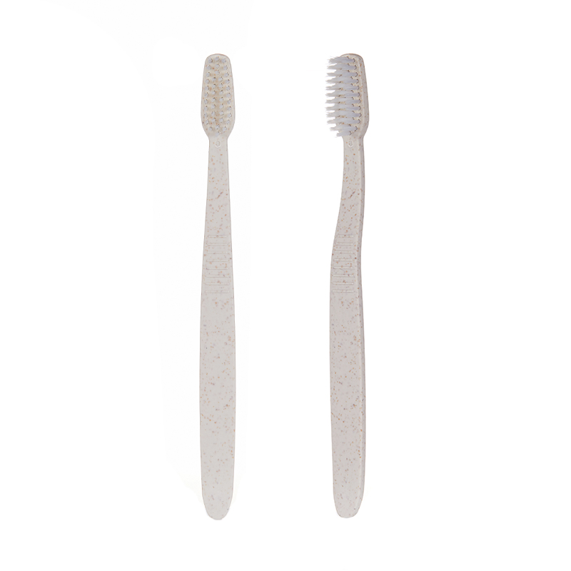Biodegradable Wheat Straw Toothbrush for Environmentally Friendly Teeth