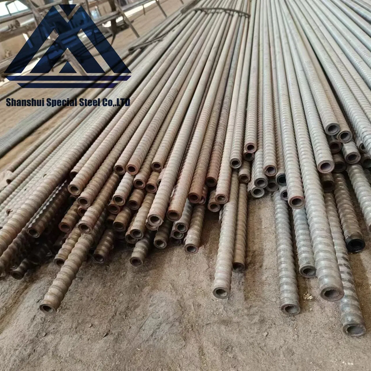 R51 R25 Factory Direct Shoring and Supporting Rock Bolts Solid Grouting Anchor Rod/Bar Self Drilling Anchor