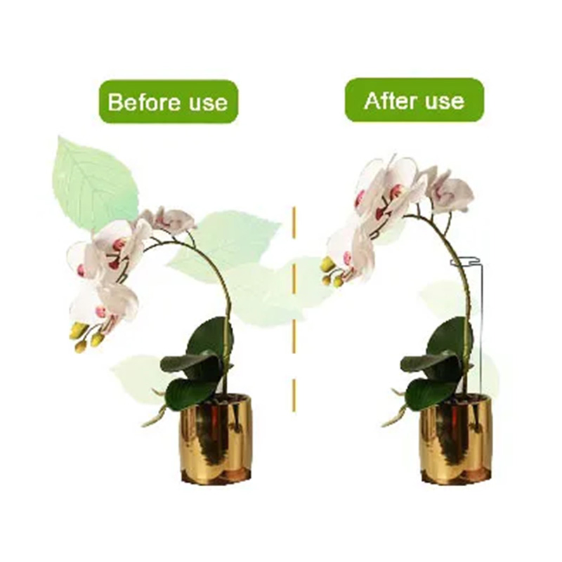 Ornate Elegant Painted Metal Flower Support Stake for Beautiful Wedding Decorations and Garden Event Displays