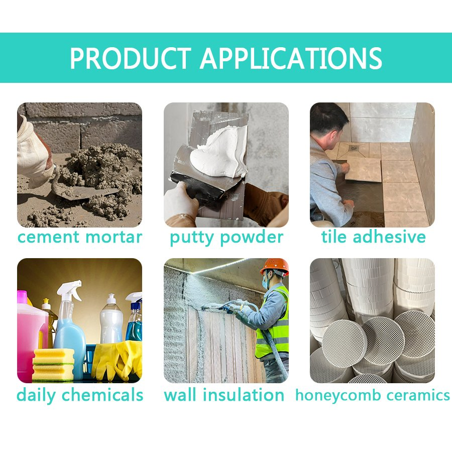 Industrial Grade HPMC Hydroxypropyl Methyl Cellulosehigh for Tile Adhesive