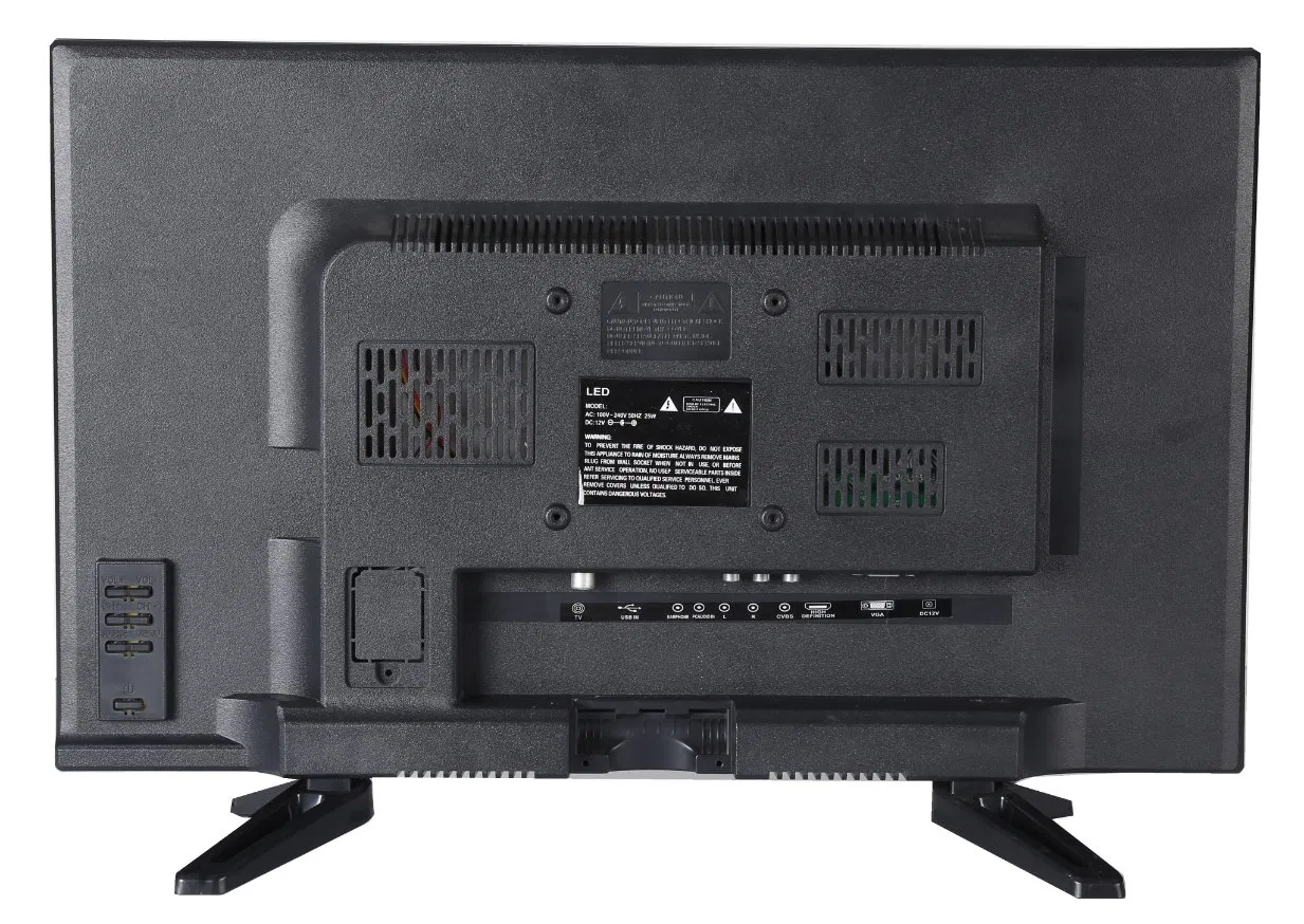 Africa Market Low Watt Consumption Digital 12V DC Solar Powered TV