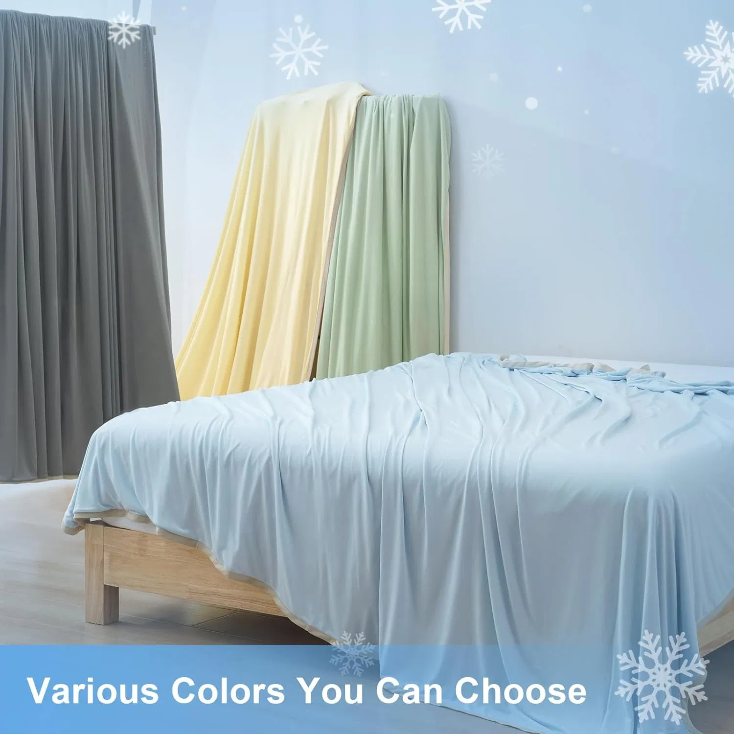 Advanced Cooling Blanket for Hot Sleepers - Queen Size