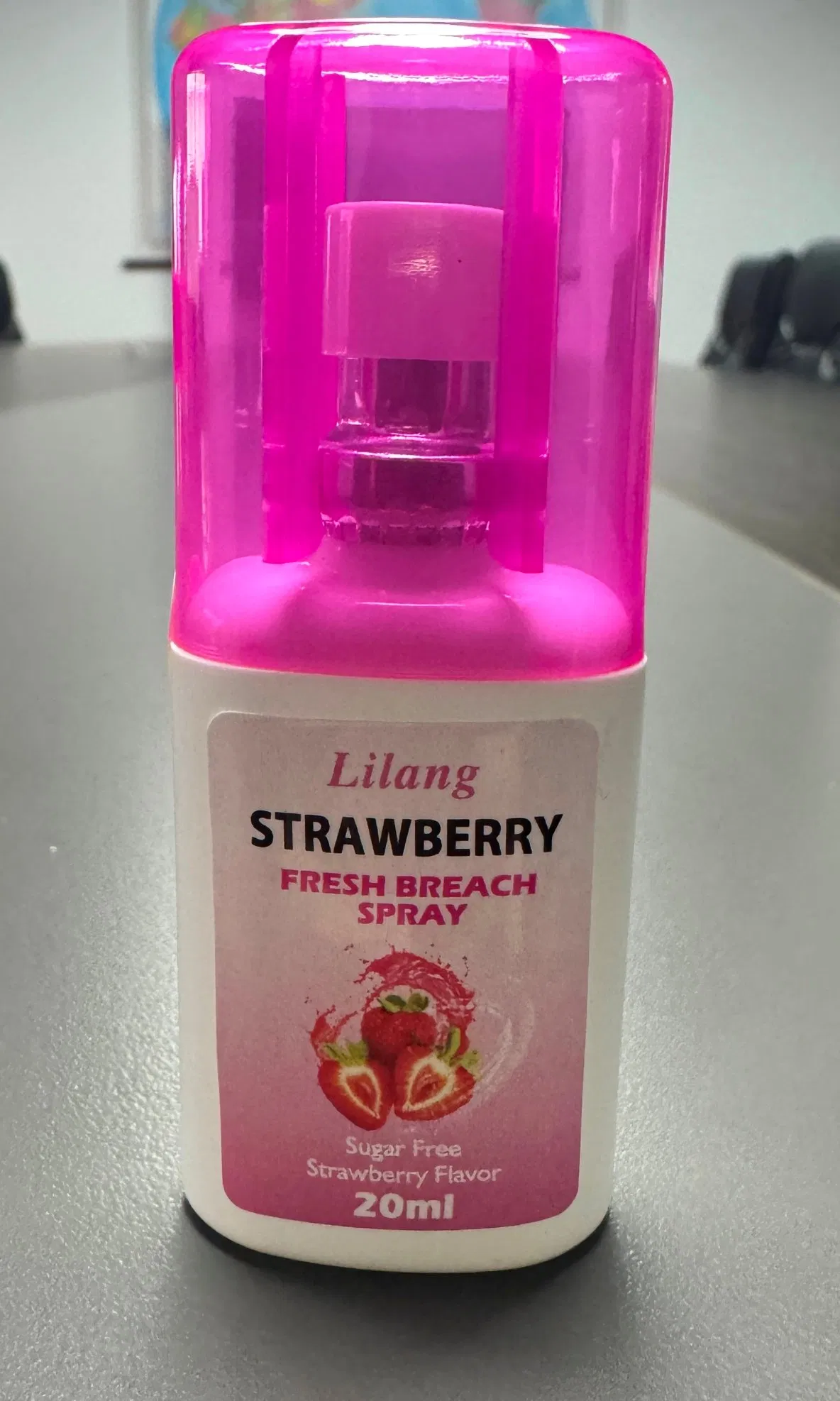 OEM ODM Portable Strawberry Mouth Spray Refreshing Oral Care