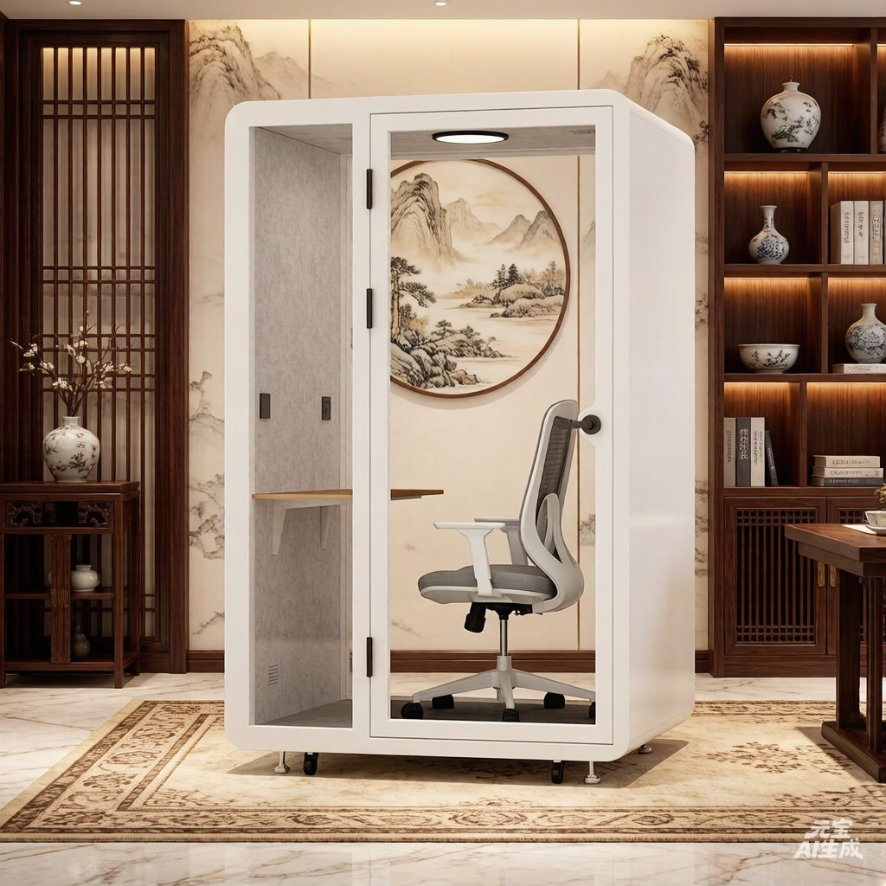 Office Pod Commercial Soundproof Booth K140 Quietly Office Pod for Meeting and Telephone
