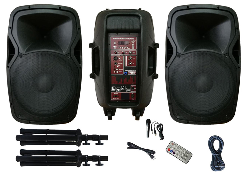 Tws 10 Inch Combo with One Active and One Passive Speaker Box