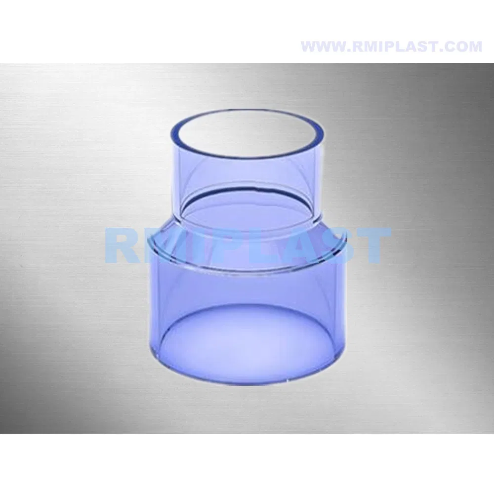 Clear PVC Bushing of DIN Pn16 Clear UPVC Pipe Fittings Plastic Bushing for Industrial Use