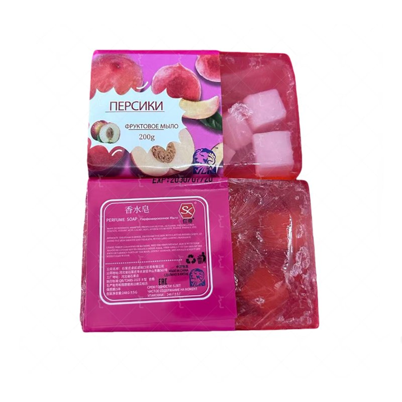 Fruit Essential Oil Soap Peach Smell