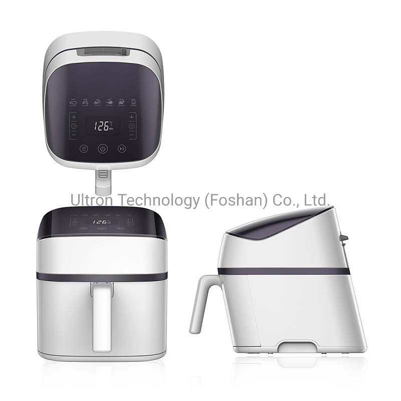 Deluxe LED Touch Digital Screen Electric Air Fryer with 9 Easy Presets