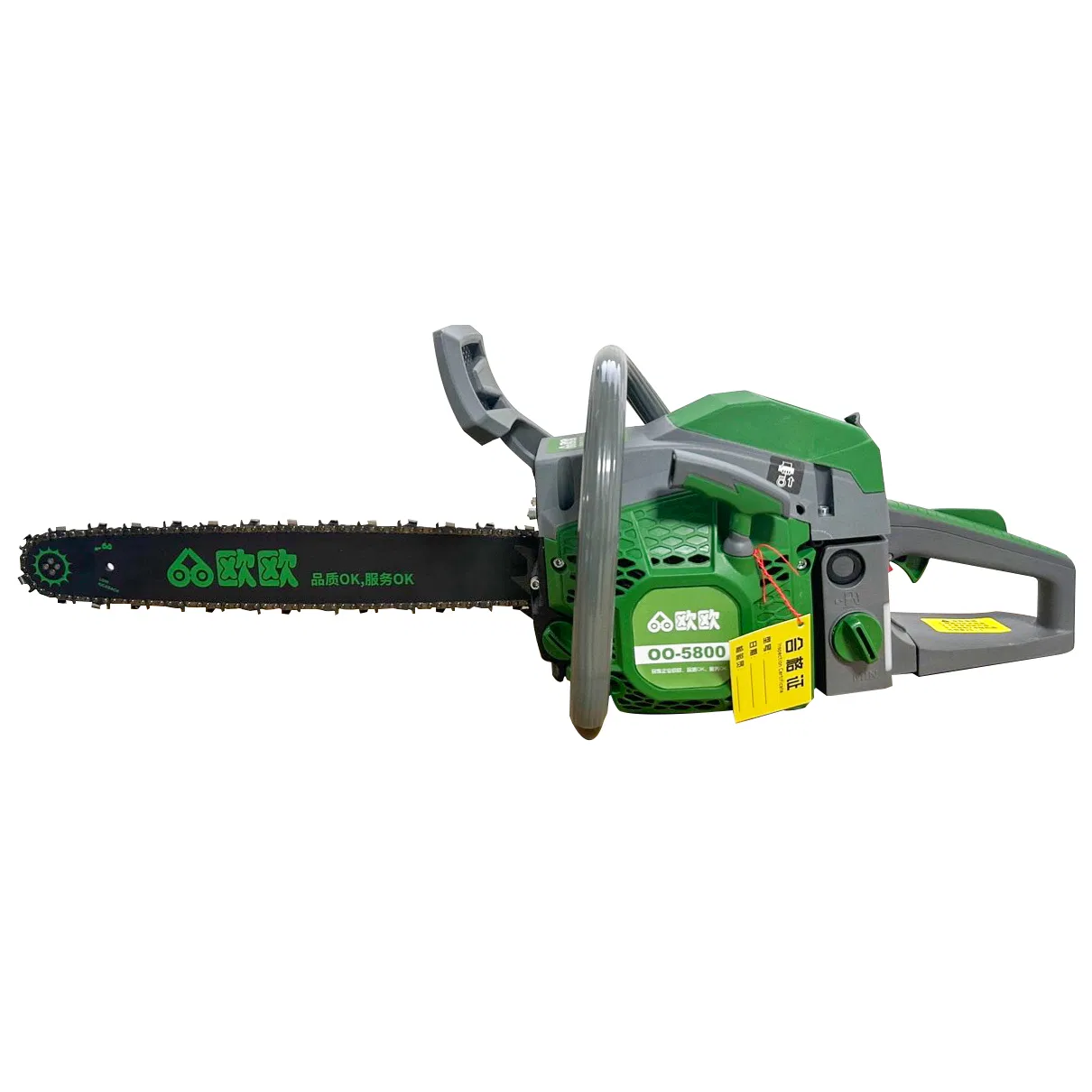 Oo Power 58cc Gasoline Chain Saw Petrol Chainsaw Wood Cutting Machine Motosierra