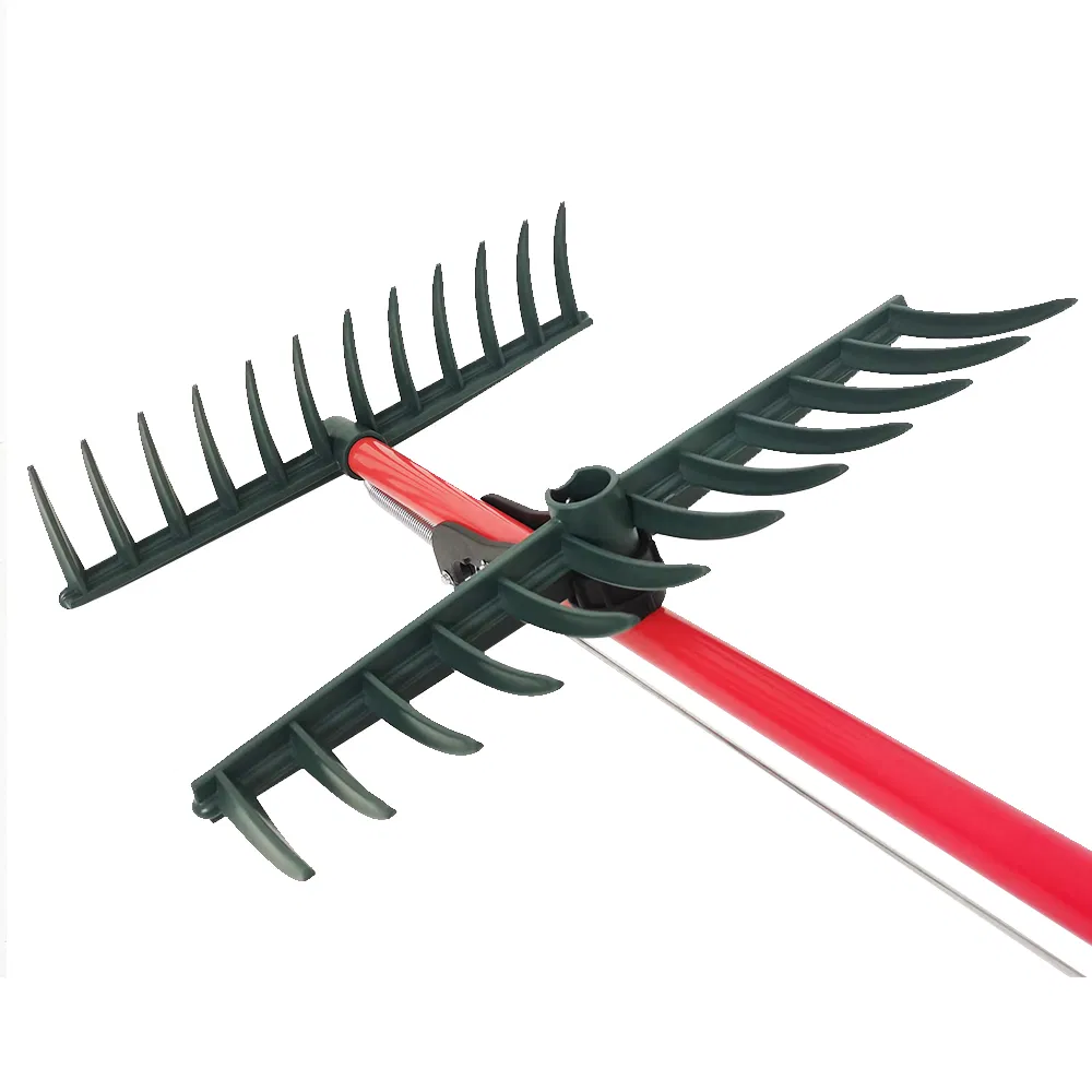 Customized Multifunctional Portable Garden Leaf/Grass Rake Grabber for Yard Cleanup