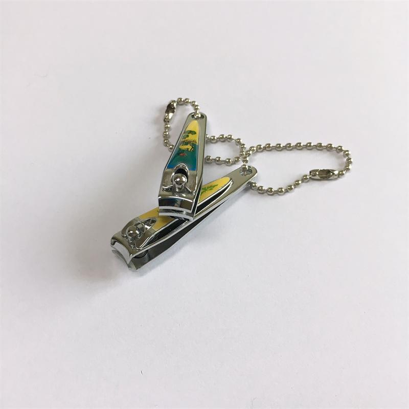 Carbon Steel Professional Nail Clipper Manufacturer with Exposy and Chain