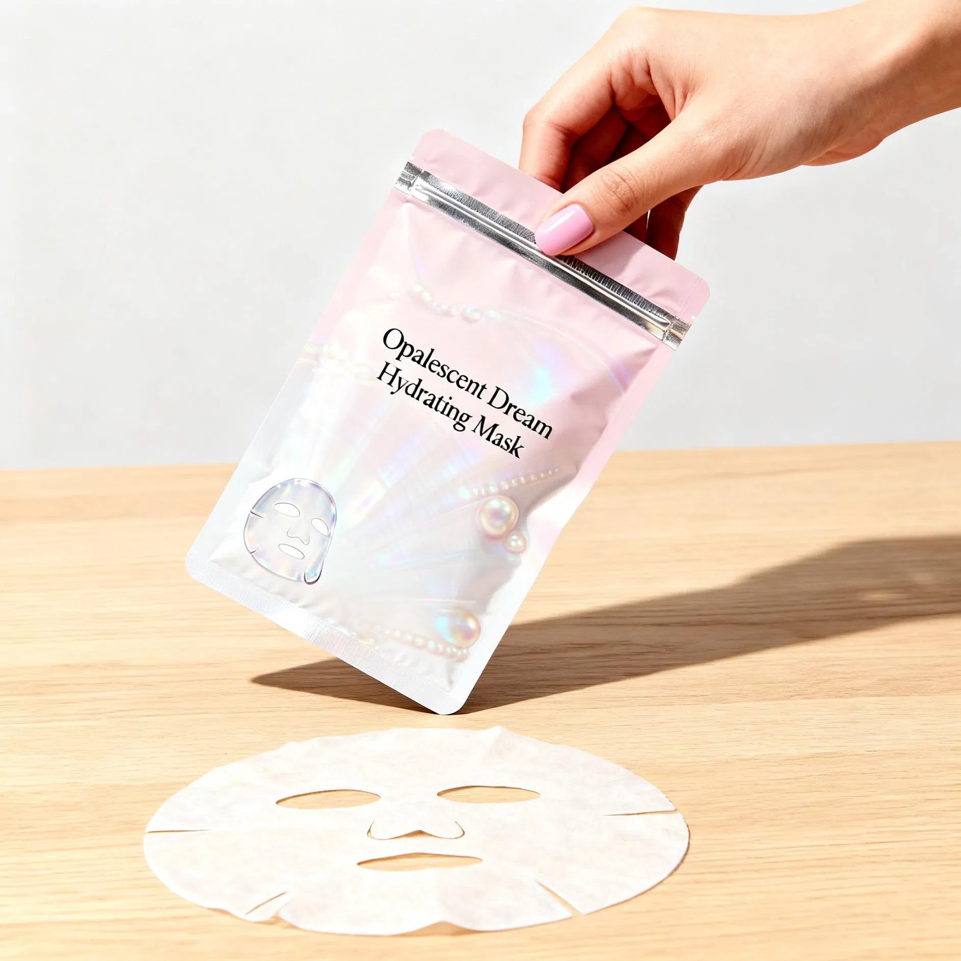 Pure Organic Glutathione and Green Tea Antioxidant Face Mask for Environmental Protection and Skin Lightening