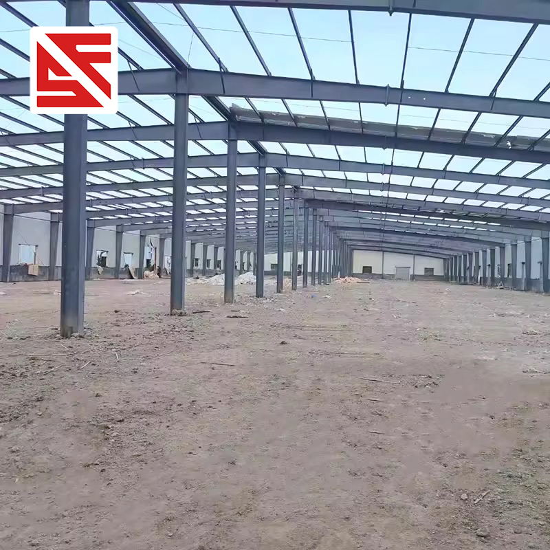 Foshan Factory Customized Steel Structure Building Fast Install Prefabricated Steel Structure Warehouse