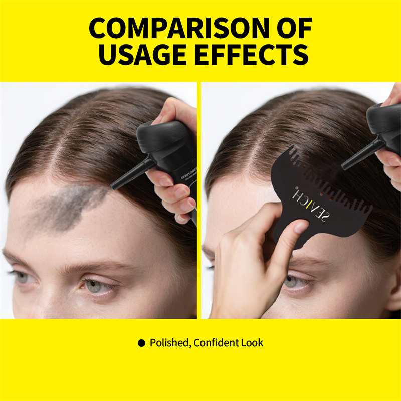 Fiber Hair Powder Private Label Hair Care Products Hairline Optimmizer Hair Comb Accessories