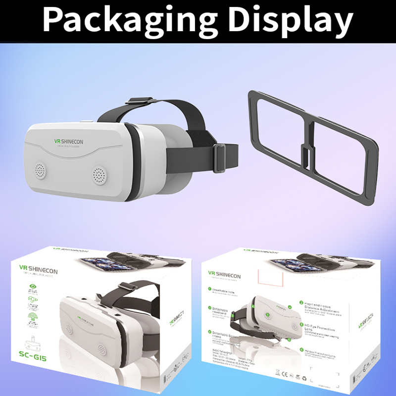 Large Screen Immersive Portable 3D Home Theater Wearable-Devices Ar Glasses